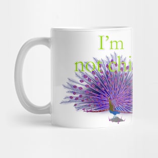 I'm not chic funny design Mug